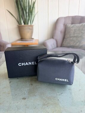 🆕 Chanel Gray Mini Handbag Collectors Item